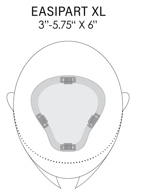 easiPart XL 18" topper
