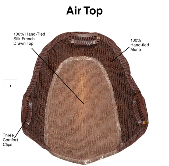 Air Top 10- Human Hair Topper