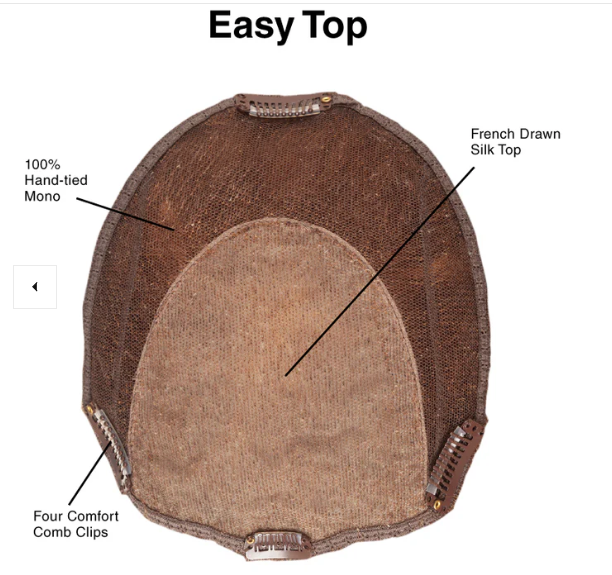 Easy Top 14- Human Hair Topper