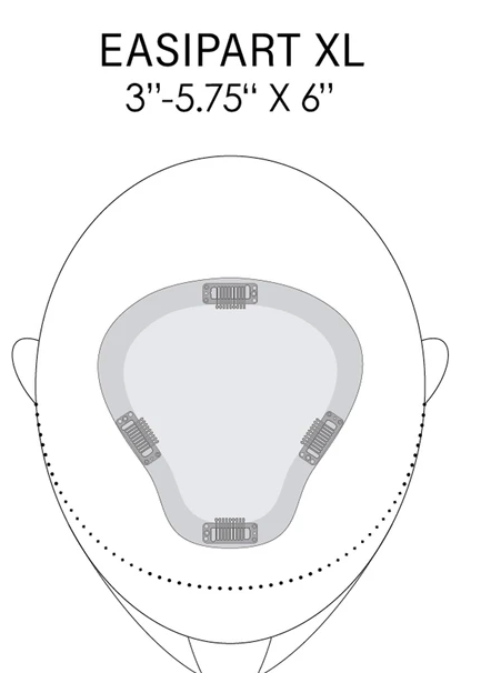 easiPart HH XL 12" topper