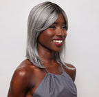 High Heat Mid Straight Topper Wig - 1036   Alexander Couture Collection