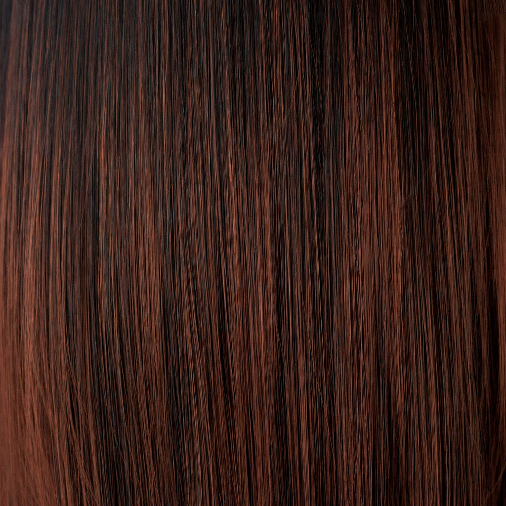Burgundy  -  A full bodied dark red is full of tiny slices of red tones almost invisible to the eye but cleverly meshed together to give us this high end sheik blended beauty.