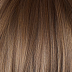 Caffe Misto-R - A chic blend of dark brown, medium brown, and ash blond highlights. Deep brown root for a modern, on-trend look.                     