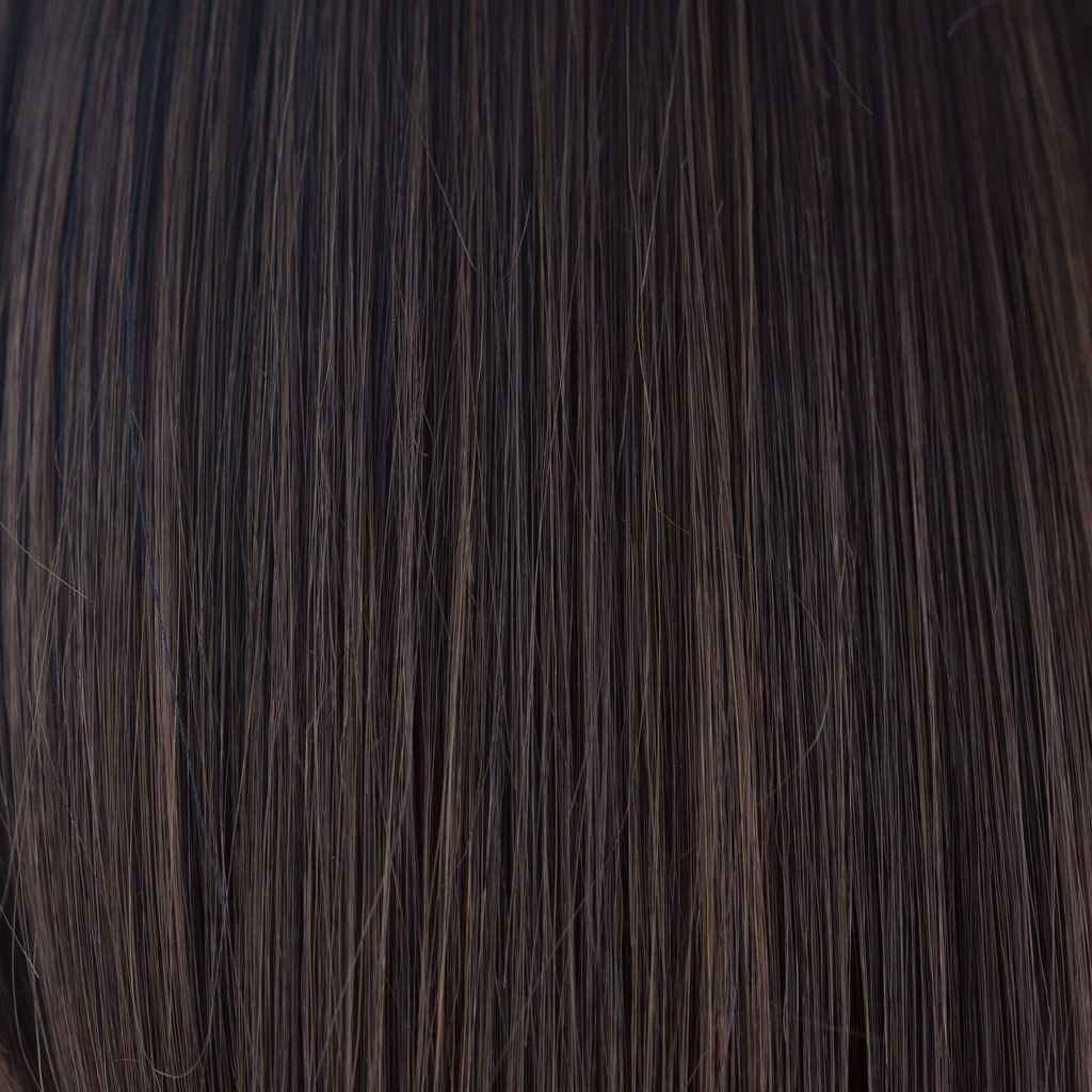 Dark Chocolate  -  The perfect neutral brown. Carefully crafter by blending a rich, deep chocolate brown with a cool medium brown tone, this color will look natural and real to those looking for a dark color.