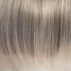 Ice Blond  -  This captivating clever color has a blend of beautiful ash blond highlights and velvet blonds. Towards the ends of the hair you are hit with blocks of ice blonde tips. This Ice Blond color combination is great in any style. It is crisp and cool… we love it!