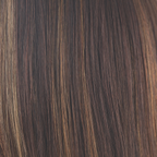 Java Frost  -  Warm Cappucino-based with a mix of reddish brown and medium golden blond highlights. Java Frost's highlights create a polished, dimensional look with subtle lightening.