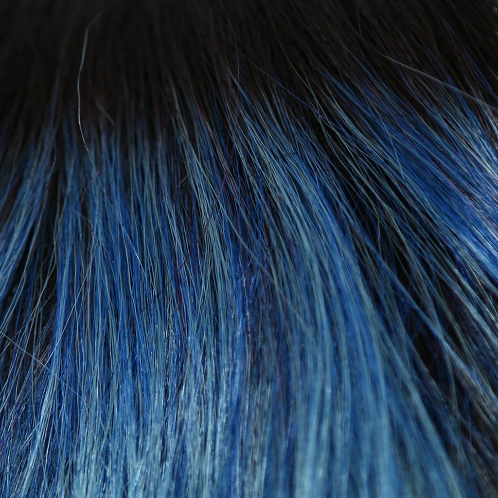 Melted Ocean  -  A color made of a trio of brilliant blue shades. All melting together from the darkest into the lightest. Starting from a dark sapphire blue blending into capri blue and sky blue tones and finally finishing into graphite white and the palest pastel blues. Melted Ocean is a true work of art!
